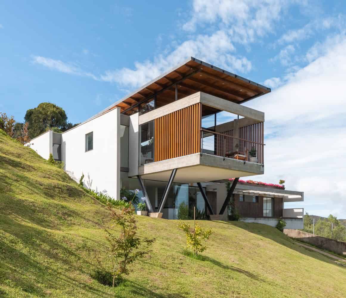 Construir Casa em um terreno declive