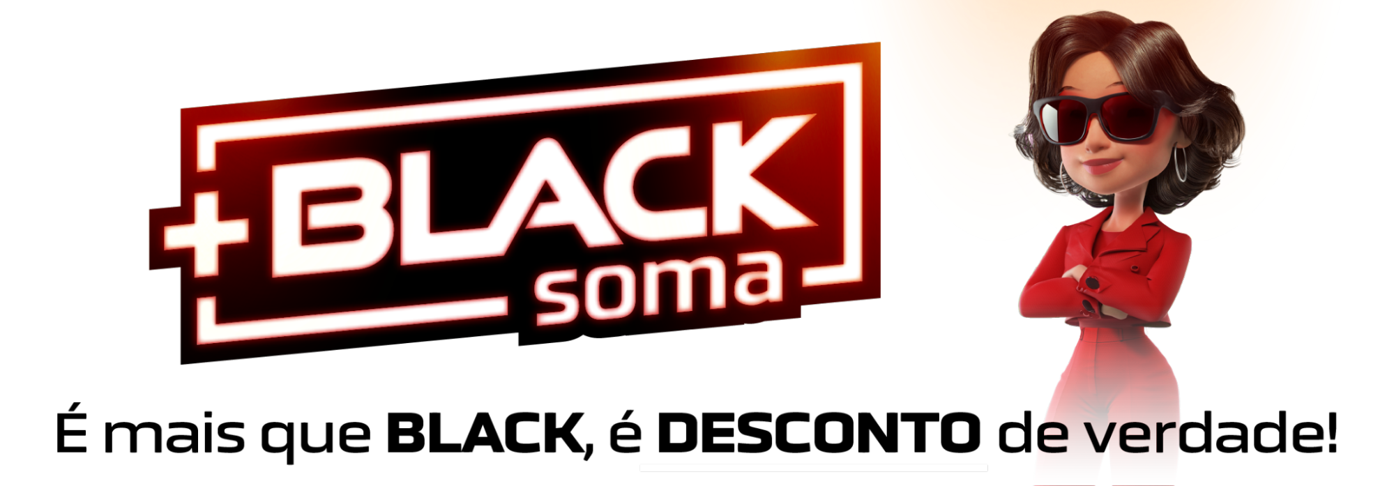 Imagem de divulgação da campanha +Black Soma.